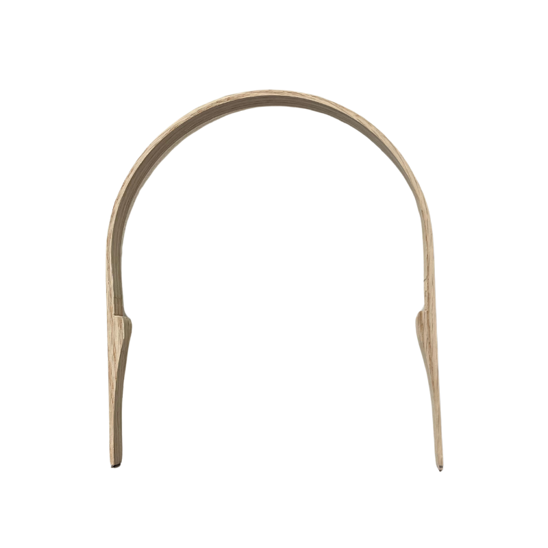 Notched Handle Sturdy Round Notched Basket Handles for Secure Grip