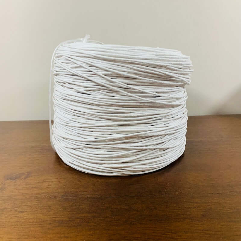 White Fiber Rush 10lb Spool
