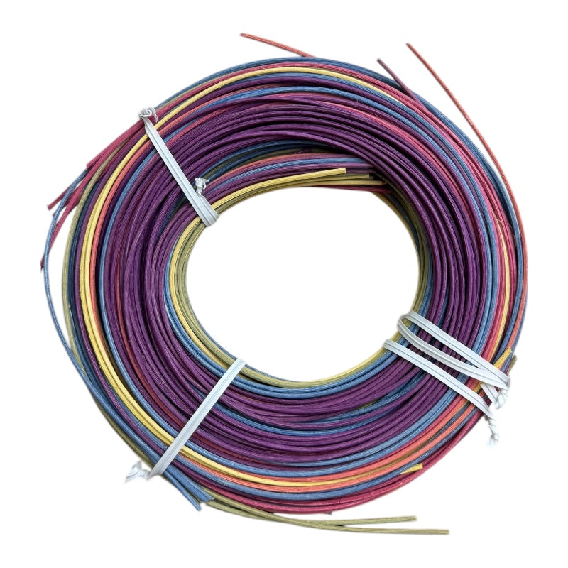 Dyed Round Reed #2 — Colored Reed for Basket Weaving & Crafts