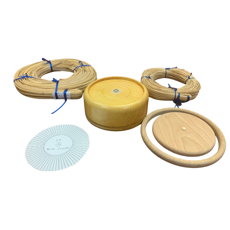 Nantucket Basket Coaster Mold Kit | HH Perkins Crafting