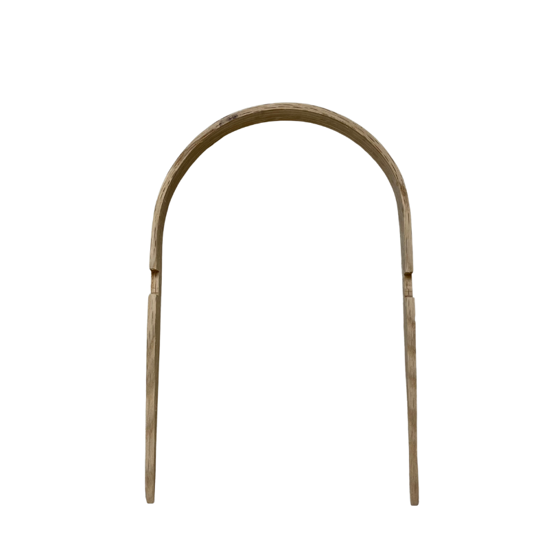 Notched Handle Sturdy Round Notched Basket Handles for Secure Grip