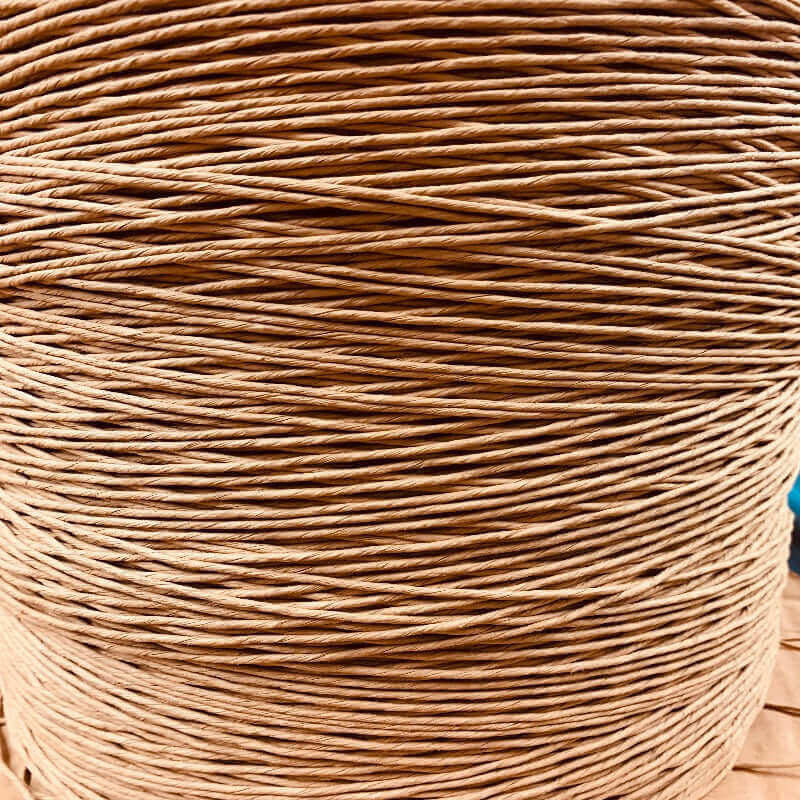 Brown Fibre Rush Cord Kraft Brown Paper Rush