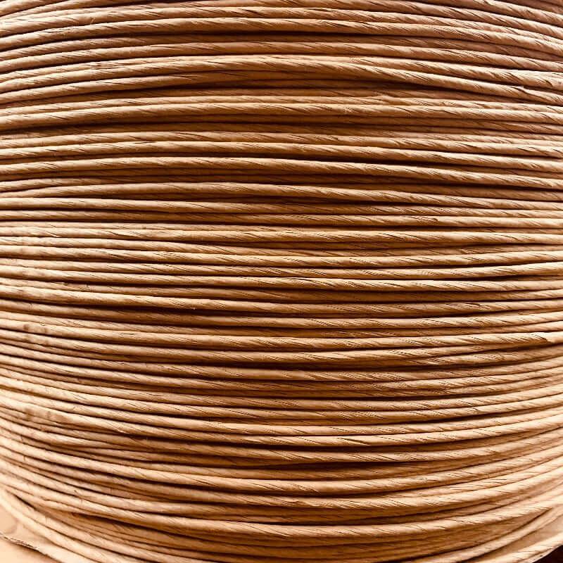 Brown Fibre Rush Cord Kraft Brown Paper Rush