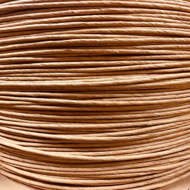 Brown Fibre Rush Cord Kraft Brown Paper Rush
