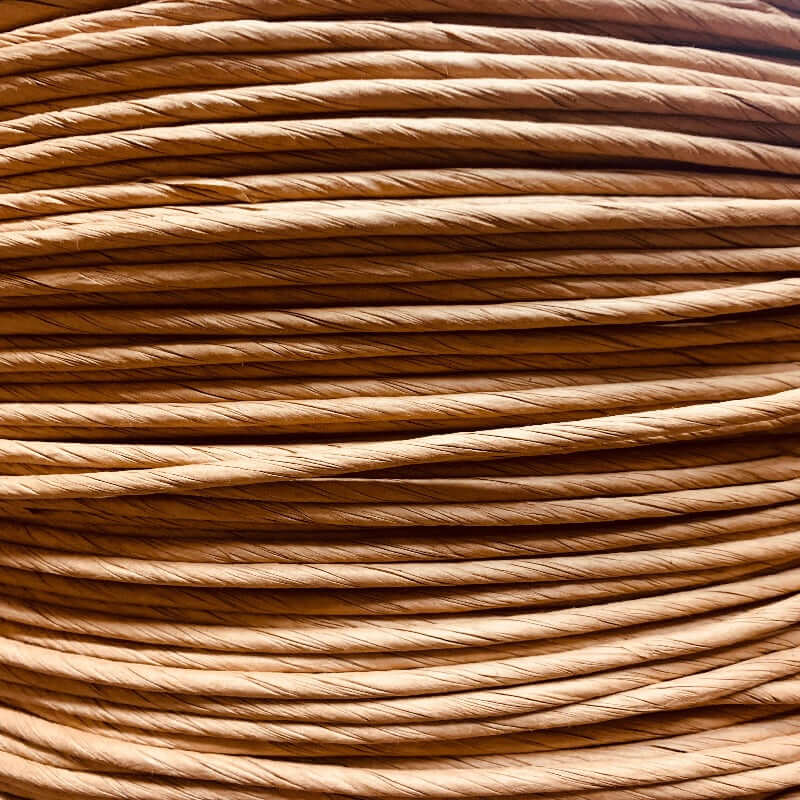 Brown Fibre Rush Cord Kraft Brown Paper Rush