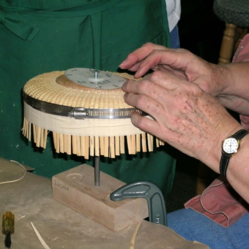 Nantucket Basket Weaving Mold Stand