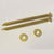 One and a half inch Brass Pin 2 piece set from HH Perkins on white background.