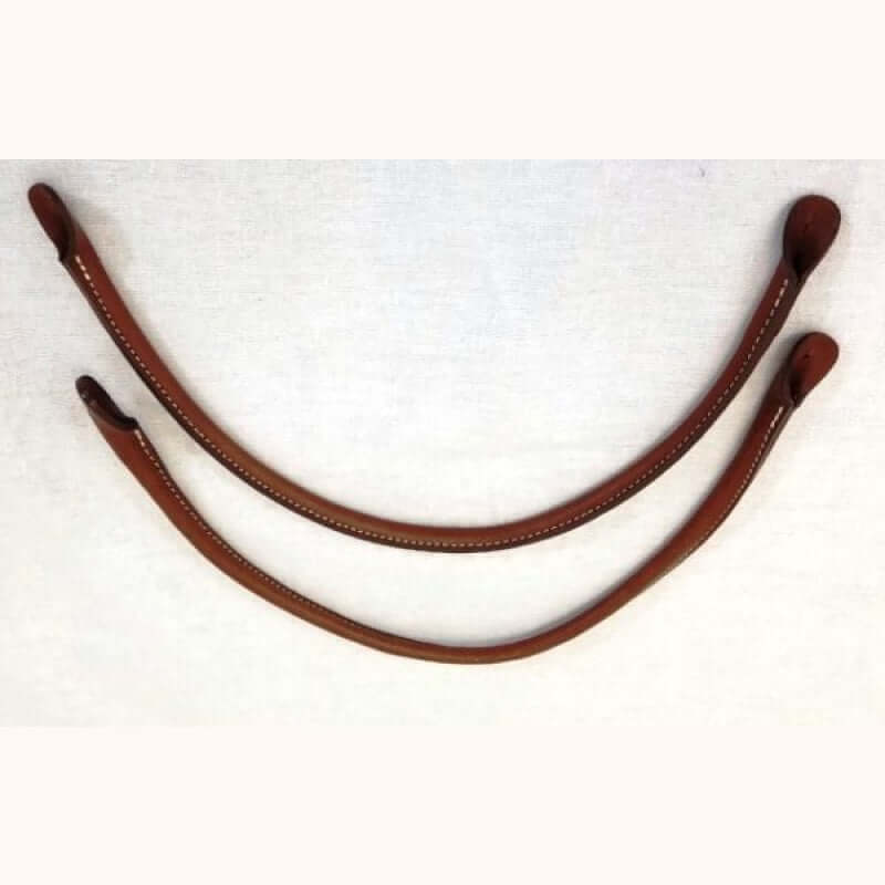 Cherry Leather Opera Handles for Tote Baskets