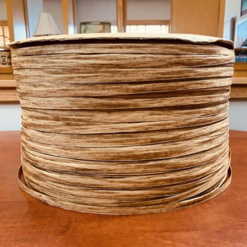 Fiber Splint 10lb Coils - Natural Kraft Weaving Material